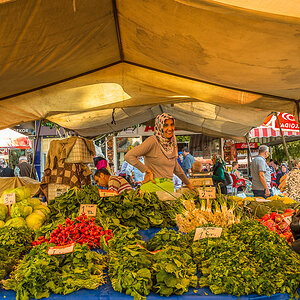 Wochenmarkt in der Türkei