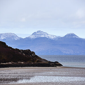 The Mountains of Skye, seen from Morar