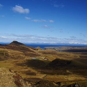 Looking from Skye to the Mainland