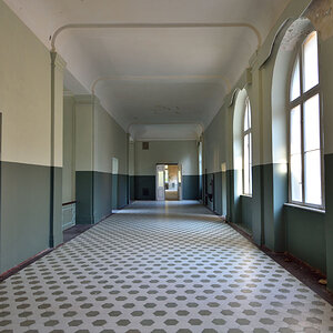Beelitz, Badehaus Flur