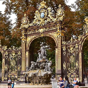 Ecktor am Place Stanislas in Nancy