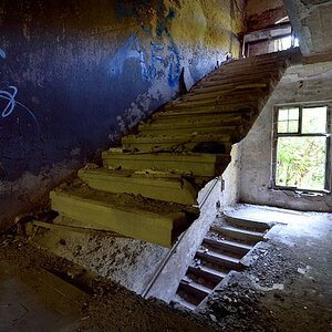 Beelitz, Waschhaus Treppe