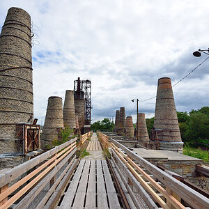 Rüdersdorf, Schachtofenbatterie oben