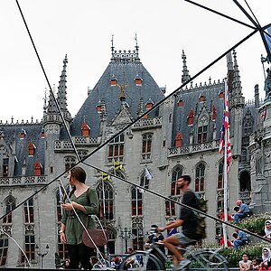 Spiegel Marktplatz Brügge