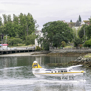 Flugzeug in Victoria Kanada
