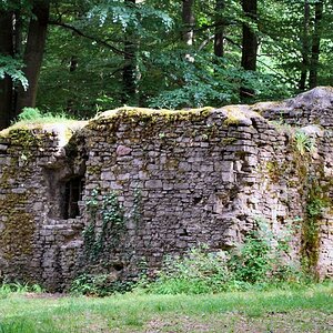 Klosterruine aufgenommen mit D60 standard Objektiv