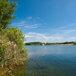 Der Kulkwitzer See bei Leipzig