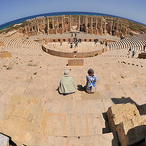 Leptis Magna: Röm. Theater