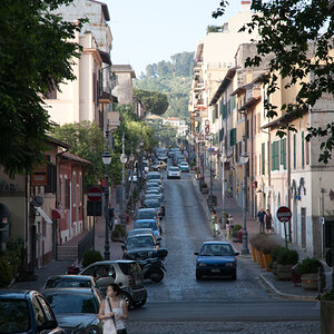 Straße in Grottaferrata