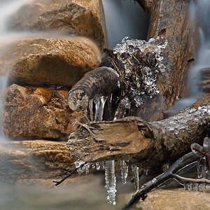 Wasser und Eis
