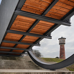 Ladenburg wasserturm landungsbrücke