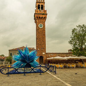 Glasblume Murano