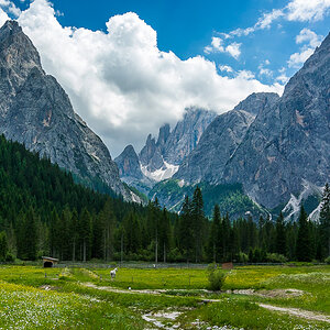 Dolomiten Fischleintal