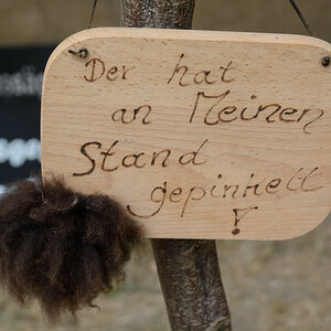 Schäme er sich jetzt ohne Haar