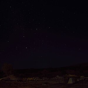 erster Versuch Namibia Sternenhimmel