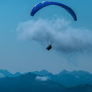 Tandem-Gleitschirm