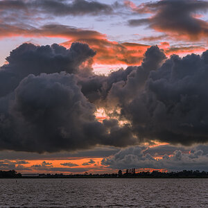 Sonnenuntergang auf Fehmarn