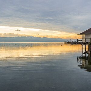 Winterliche Ruhe am See