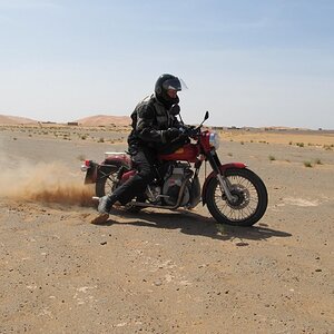 Erg Chebbi , Grenzen der Sommer