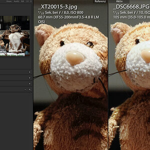 D700 vs XT2 ISO800 12MP