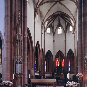 ##Liebfrauenkirche x 12[1993] Chor Inneres v WNW 28mm (1000px)