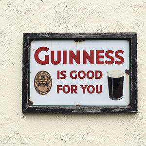 Schild Guinness