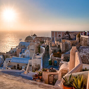 Santorin, Freihand
