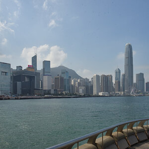 Hong Kong Hafen (milchig)