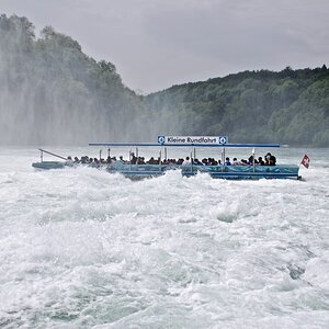 Boot Rheinfall Schaffhausen