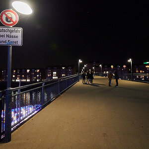 Auf der Brücke