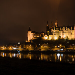 Albrechtsburg bei Nacht