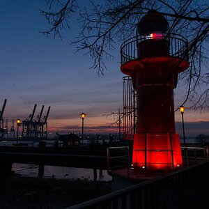Leuchtturm von Övelgönne, Museumshafen