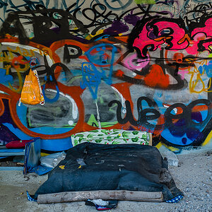 Graffito Mariannenbrücke