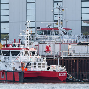 Explorer und Döse (PILOT-Boote) bei Abeking & Rasmussen