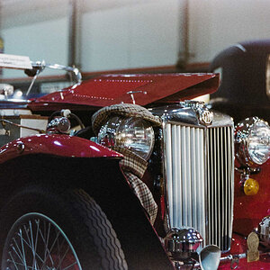 MG TC mit Mütze