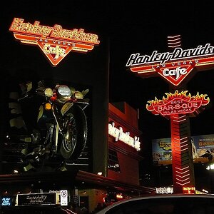Harley Davidson Cafe in Las Vegas