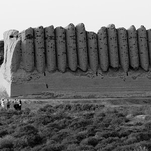 Jungfrauenfestung im alten Merw in Turkmenistan