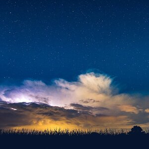 Nächtliches Gewitter