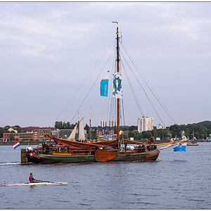 433 Kieler Woche 2020 - Plattbodenschiff "de Albertha"