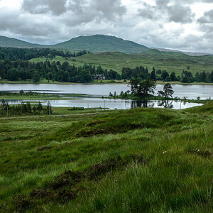 Schottische Highlands nahe Bridge of Orchy