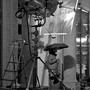 Regen im Film