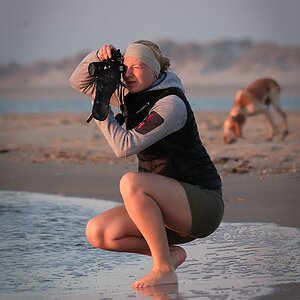 Sunset am Strand