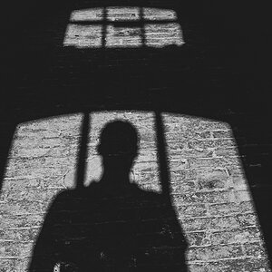 Selbstportrait im Kloster Chorin