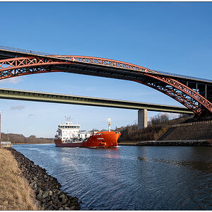 095 Am Nord-Ostsee-Kanal – Alte Levensauer Hochbrücke