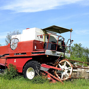 International 953 Mähdrescher