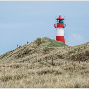311 Sylt – Ellenbogen: Leuchtturm List Ost in den Dünen