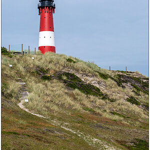 355 Sylt – Hörnum Leuchtturm mit Düne
