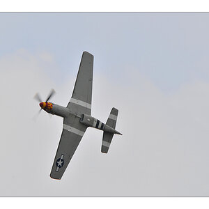 P 51 Mustang 7 gerahmt klein