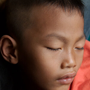 Schlafender Junge (Thailand)