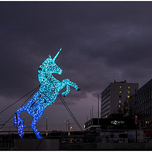 473 Kiel – Berliner Platz mit Einhorn vom Meeresleuchten III